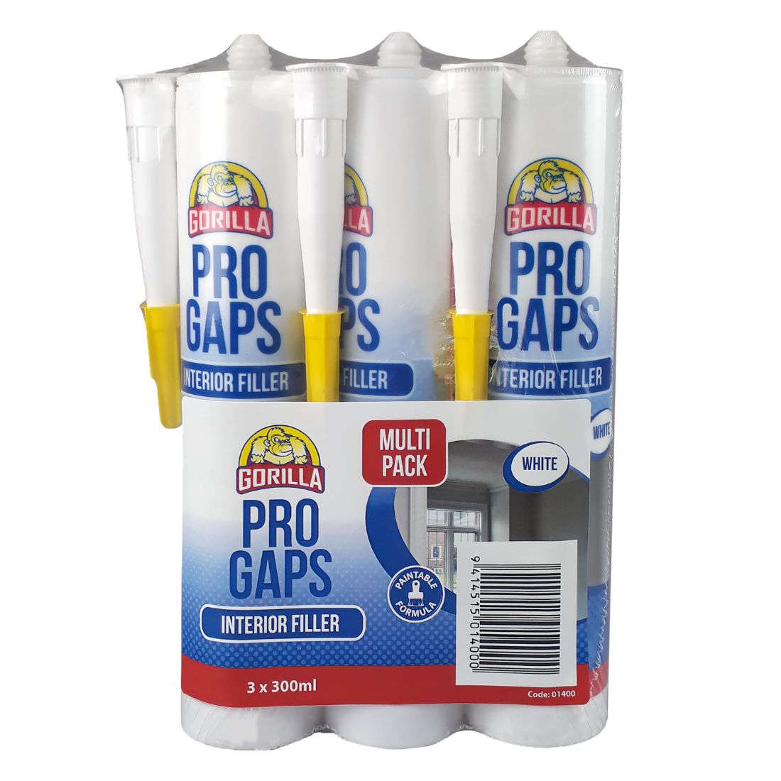 Pro Gaps Interior/Exterior Gap Filler 459G White 3 Pack Pro Gaps Interior/Exterior Gap Filler 459G White 3 Pack