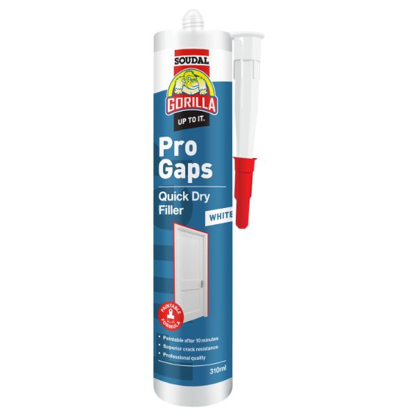 Pro Gaps Quick Dry Gap Filler 310ml White 19277 Pro Gaps Quick Dry Gap Filler 310ml White 19277