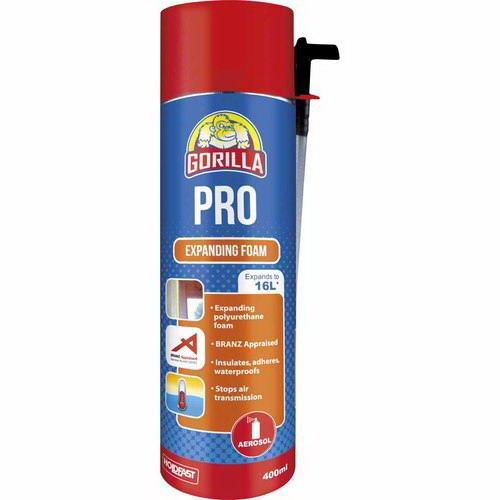 Pro Expanding Foam Aerosol 400ml Pro Expanding Foam Aerosol 400ml
