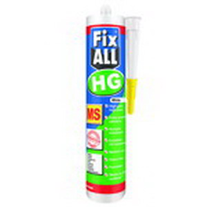 FixAll 465g High Tack MS Polymer Adhesive White FixAll 465g High Tack MS Polymer Adhesive White