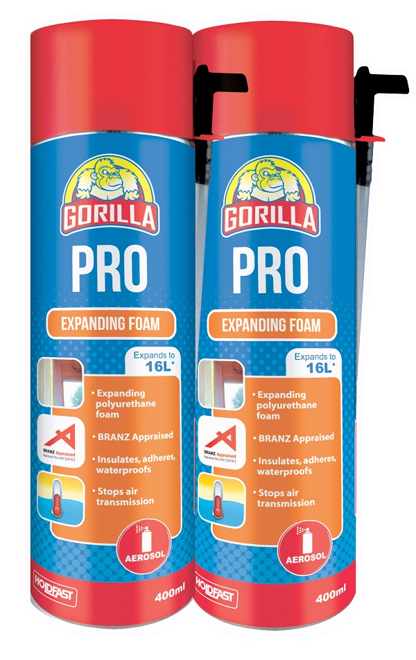 Pro Expanding Foam Aerosol 400ml 2 Pack Pro Expanding Foam Aerosol 400ml 2 Pack