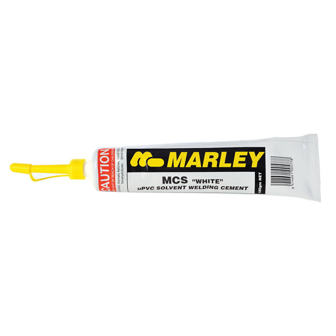 MCS UPVC Solvent Welding Cement 180G Tube White MCS UPVC Solvent Welding Cement 180G Tube White