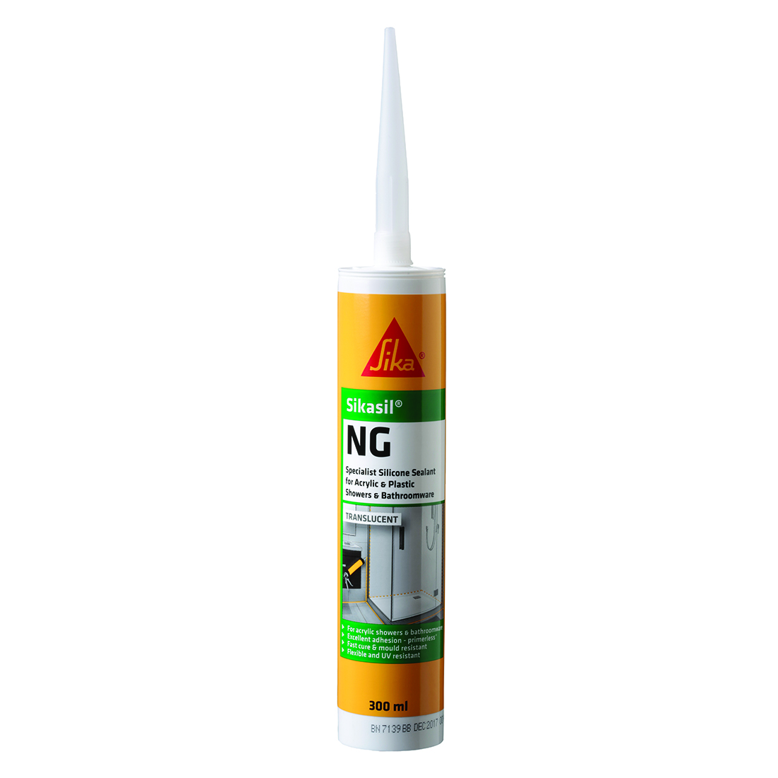 Sikasil NG Translucent Bathroom Acrylic Silicone Sealant 300ml Sikasil NG Translucent Bathroom Acrylic Silicone Sealant 300ml