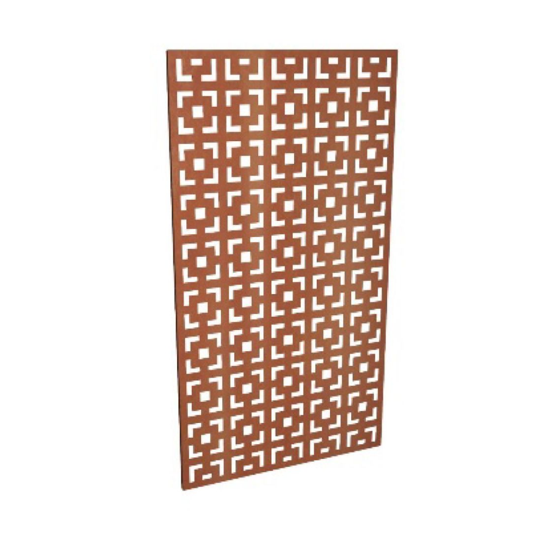Decorative Steel Panel Geo3 Rust 1850 x 1000mm AMX-RUST-GEO3-1850X1000 Decorative Steel Panel Geo3 Rust 1850 x 1000mm AMX-RUST-GEO3-1850X1000