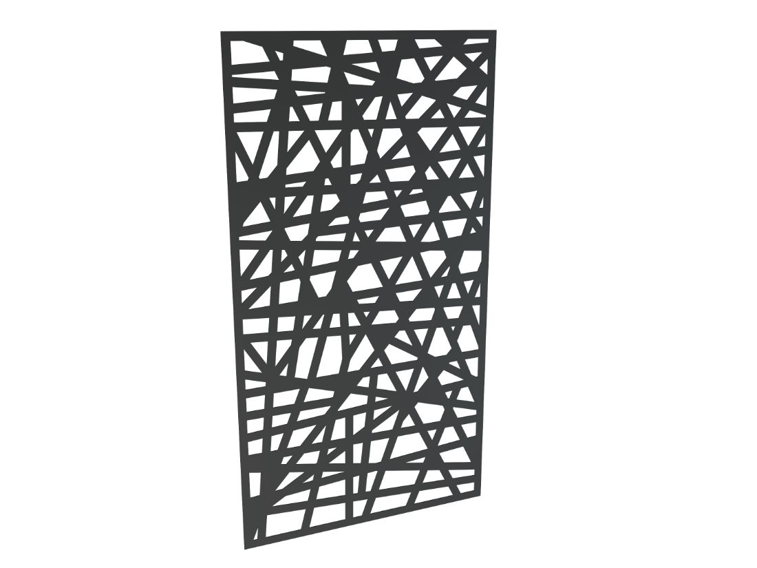 3mm Decorative Aluminium Panel Chaos 1850 x 1000mm Charcoal 3mm Decorative Aluminium Panel Chaos 1850 x 1000mm Charcoal