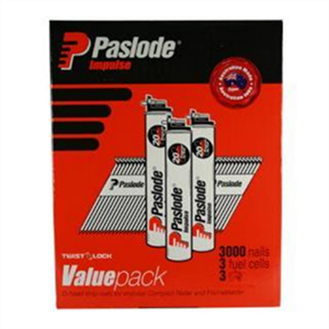 D Head Impulse Nail and 3 Fuel Cell Value Pack 3.15 x 90mm Smooth Hot Dipped Galvanised 3000 pack D Head Impulse Nail and 3 Fuel Cell Value Pack 3.15 x 90mm Smooth Hot Dipped Galvanised 3000 pack