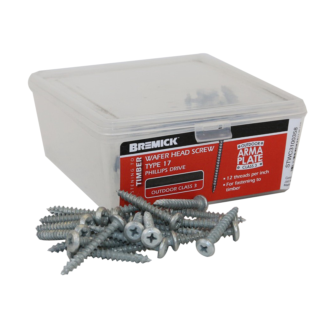 Self Drilling Screw for Timber Type 17 10g x 25mm Wafer Head Philips Drive Class 3 Galvanised Self Drilling Screw for Timber Type 17 10g x 25mm Wafer Head Philips Drive Class 3 Galvanised