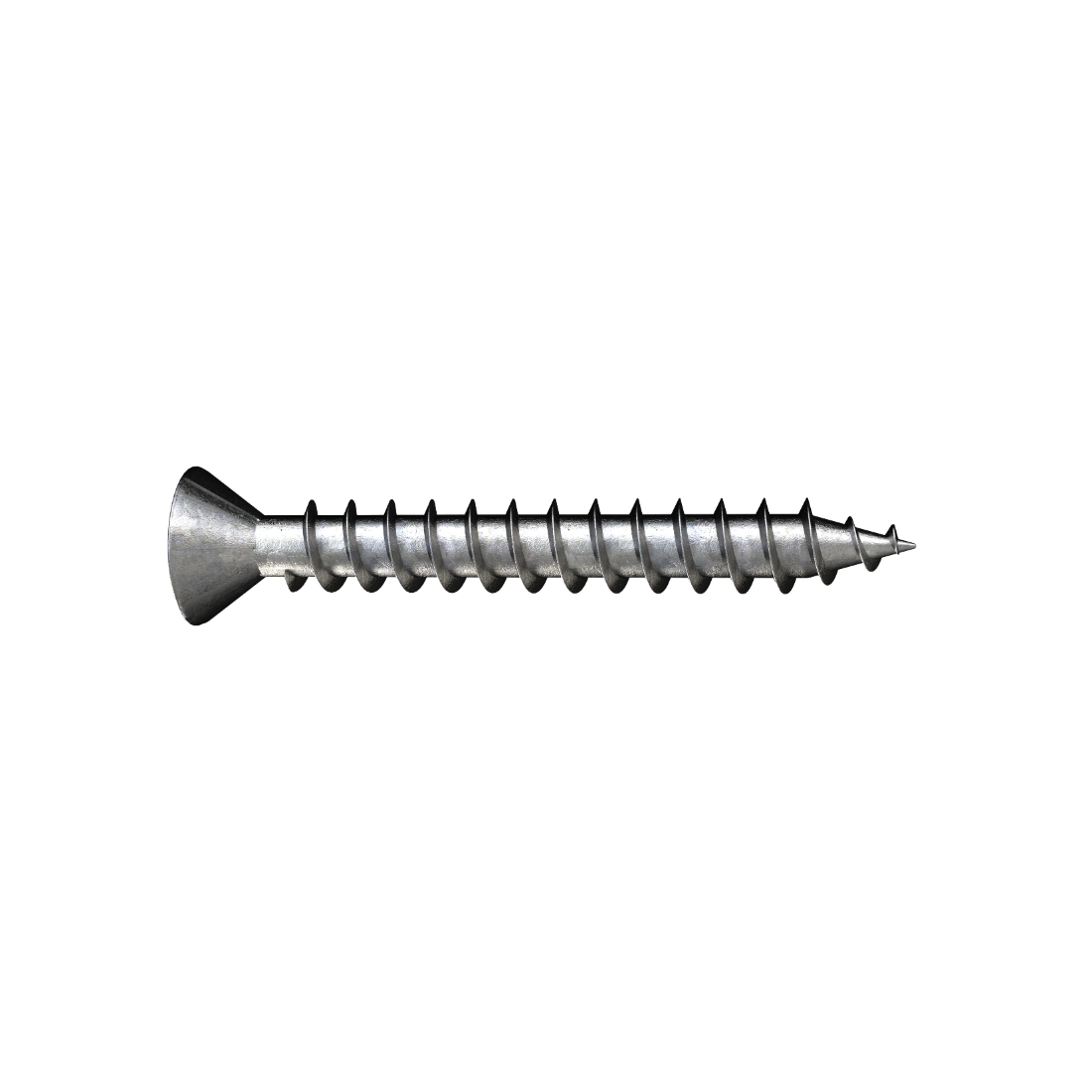 Qty 50 Chipboard Screw Square 10g x 125mm Galvanised Countersunk Treated Pine 