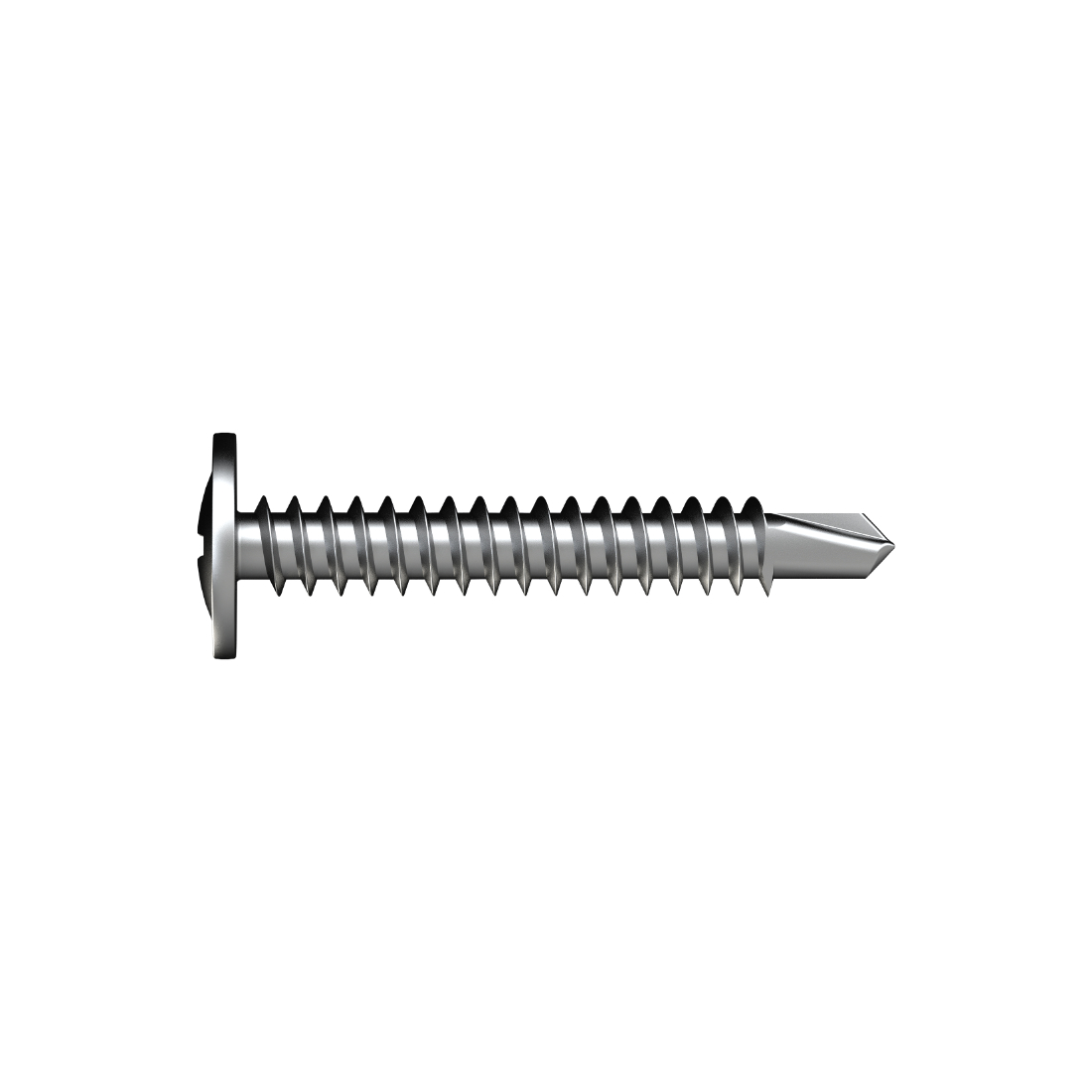 Self Drilling Screw for Metal 8g-18 x 25mm Button Head Phillips Drive Class 3 Galvanised SMBC3080256 Self Drilling Screw for Metal 8g-18 x 25mm Button Head Phillips Drive Class 3 Galvanised SMBC3080256