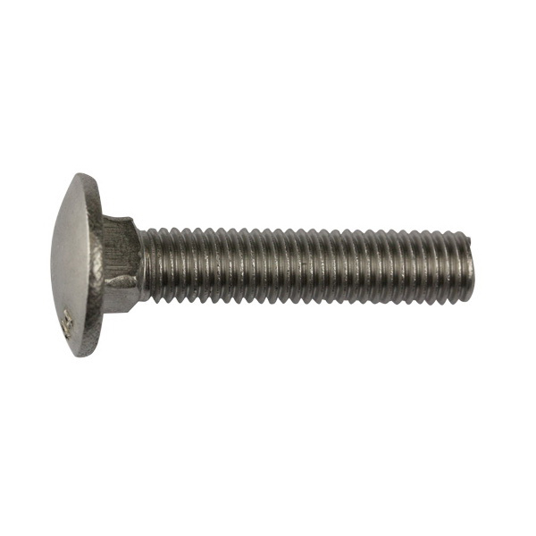 Coach Bolt and Nut 12 x 220mm T316 Stainless Steel BCHM6122203 Coach Bolt and Nut 12 x 220mm T316 Stainless Steel BCHM6122203