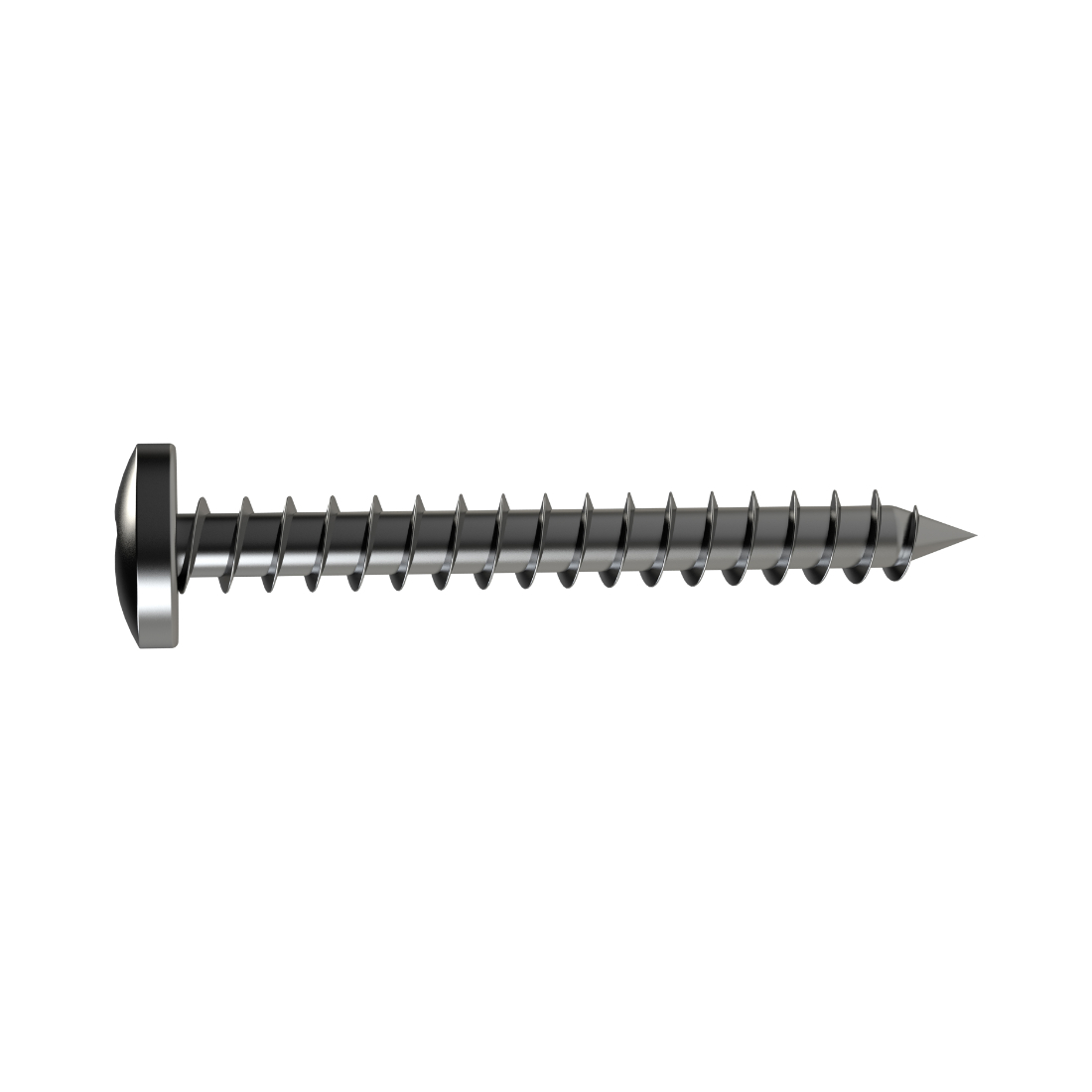 Self Tapping Screw 10g X 20mm Pan Head Square Drive T304 Stainless