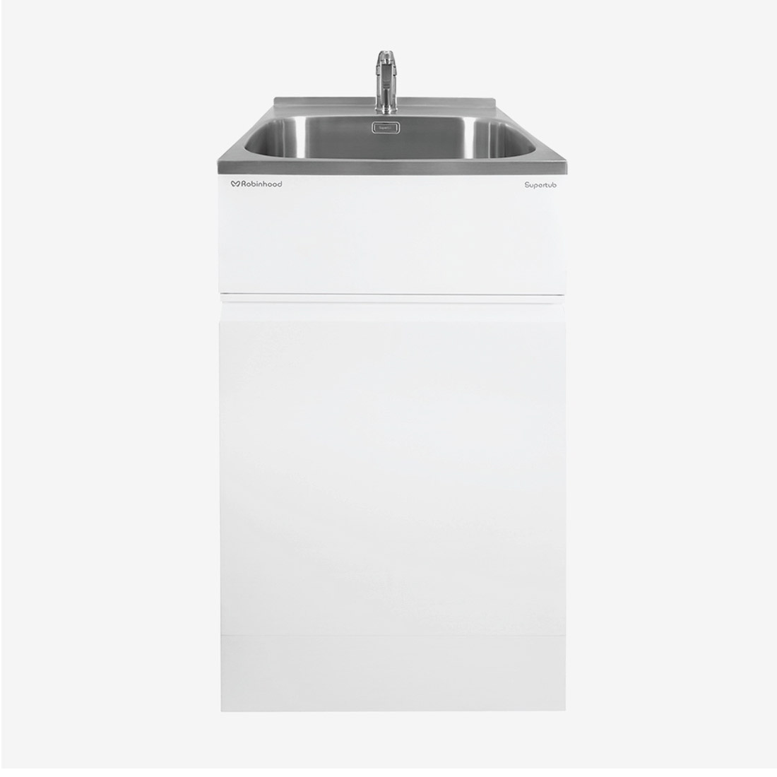Monaco Supertub With Single Laundry Drawer Chrome Wire Storage Basket ST6002 Monaco Supertub With Single Laundry Drawer Chrome Wire Storage Basket ST6002