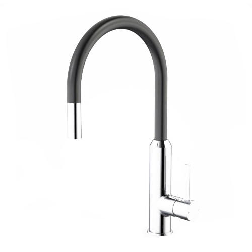 Vixen Retractable Sink Mixer Black/Chrome Vixen Retractable Sink Mixer Black/Chrome