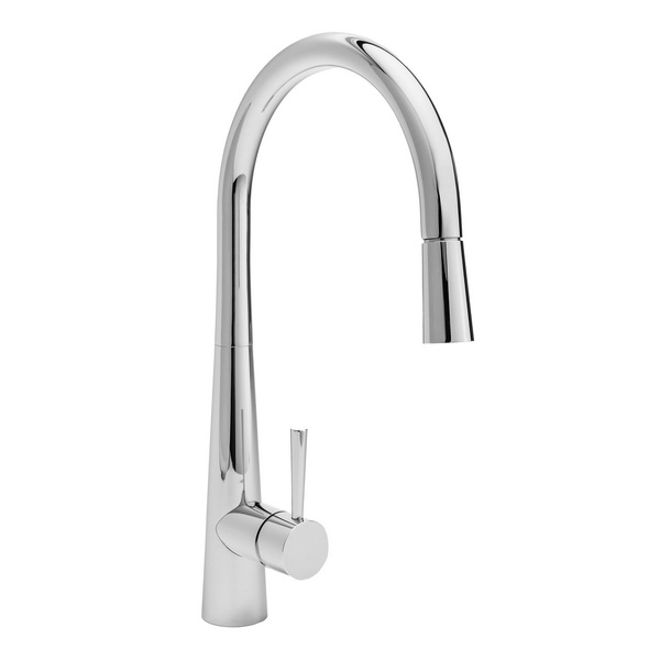 Broadway, Veggie Gooseneck Sink Mixer 231mm Copper Chrome Broadway, Veggie Gooseneck Sink Mixer 231mm Copper Chrome
