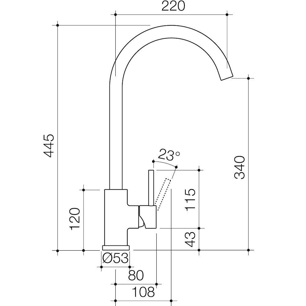 Titan Stainless Steel Sink Mixer 99003SS5A | PlaceMakers NZ