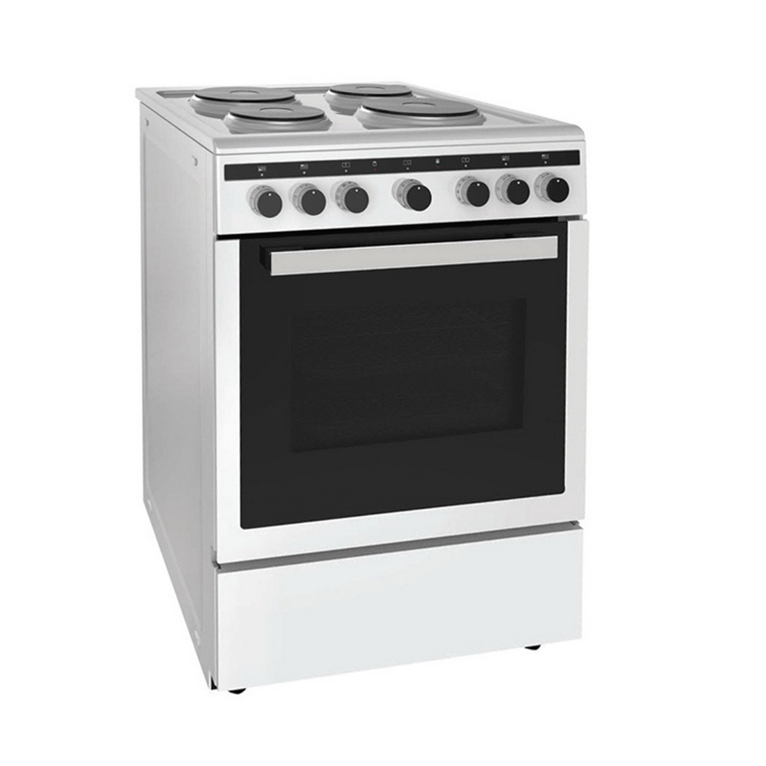Freestanding Electric Hotplate Cookstop Stove 60cm 65L Ceramic White 24DME4H113 Freestanding Electric Hotplate Cookstop Stove 60cm 65L Ceramic White 24DME4H113