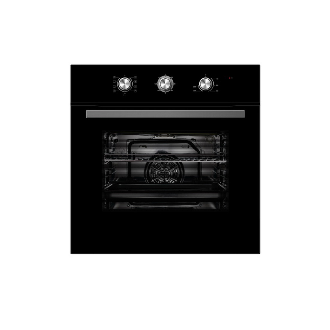 5 Function Built-In Manual Wall Oven 60cm 65L Black 65DME40004-BK 5 Function Built-In Manual Wall Oven 60cm 65L Black 65DME40004-BK