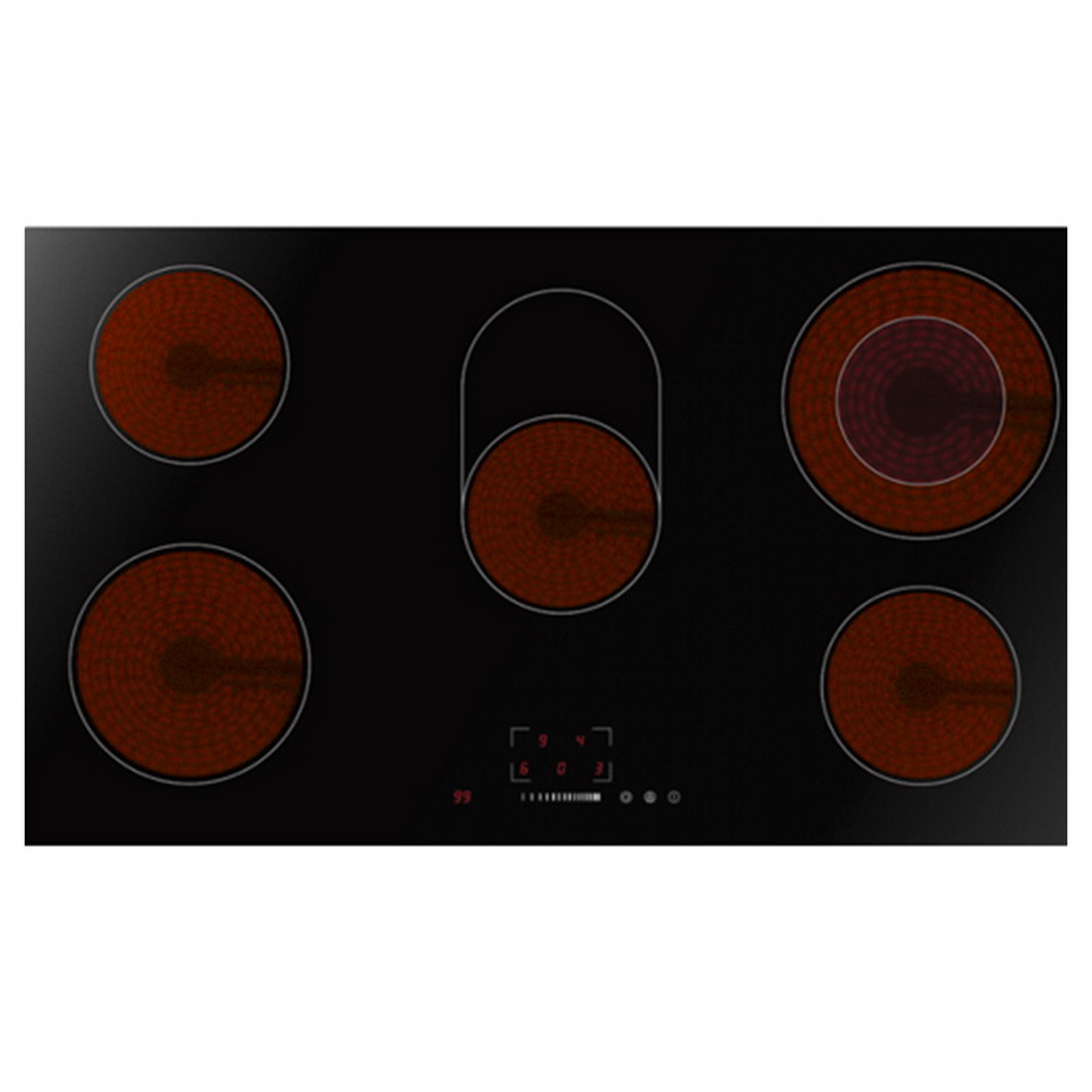 Touch Control Ceramic Cooktop 90cm Black MC-HV848 Touch Control Ceramic Cooktop 90cm Black MC-HV848