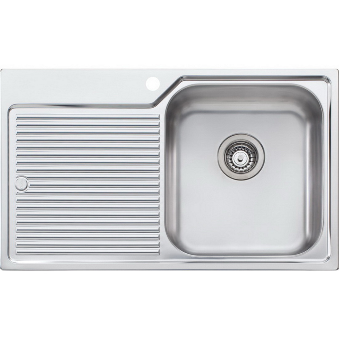 Nu-Petite Single Sink Bowl with Drainer 200 x 825 x 500 mm Topmount NP622 NZ NTH OF Nu-Petite Single Sink Bowl with Drainer 200 x 825 x 500 mm Topmount NP622 NZ NTH OF
