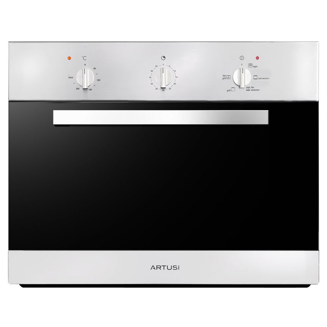 5 Function Built in Oven with Minute Minder 45cm 43L Stainless Steel AO450X 5 Function Built in Oven with Minute Minder 45cm 43L Stainless Steel AO450X