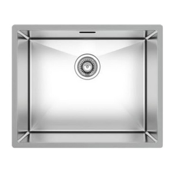 Designer Single Bowl Sink Stainless Steel Satin With Waste Kit