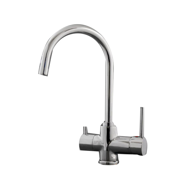 Xera Gooseneck Sink Mixer With Water Filter Chrome Xera Gooseneck Sink Mixer With Water Filter Chrome