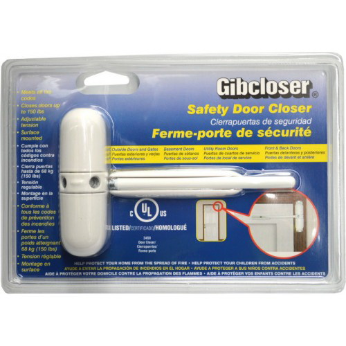 Safety Door Closer White Safety Door Closer White