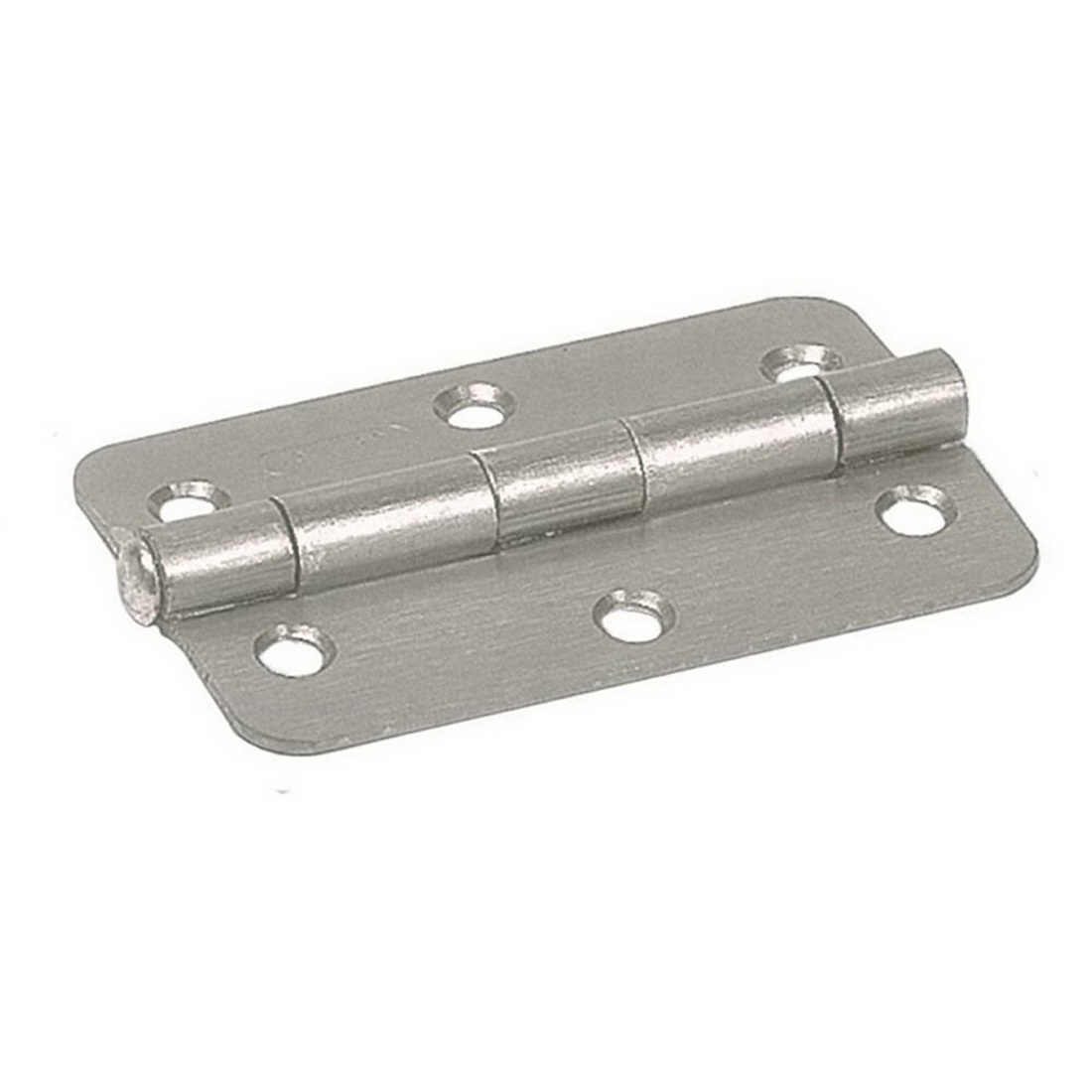 Radius Butt Hinge 90mm x 60mm Loose Pin Satin Chrome | PlaceMakers NZ