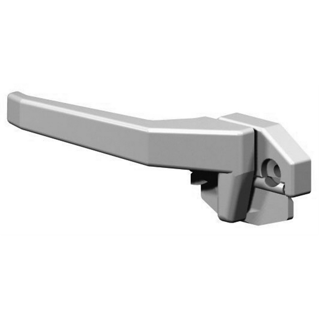 Securicraft Left Hand High Profile - Face Fix Wedgeless Window Handle 93mm Aluminum Frame Black MC331B Securicraft Left Hand High Profile - Face Fix Wedgeless Window Handle 93mm Aluminum Frame Black MC331B