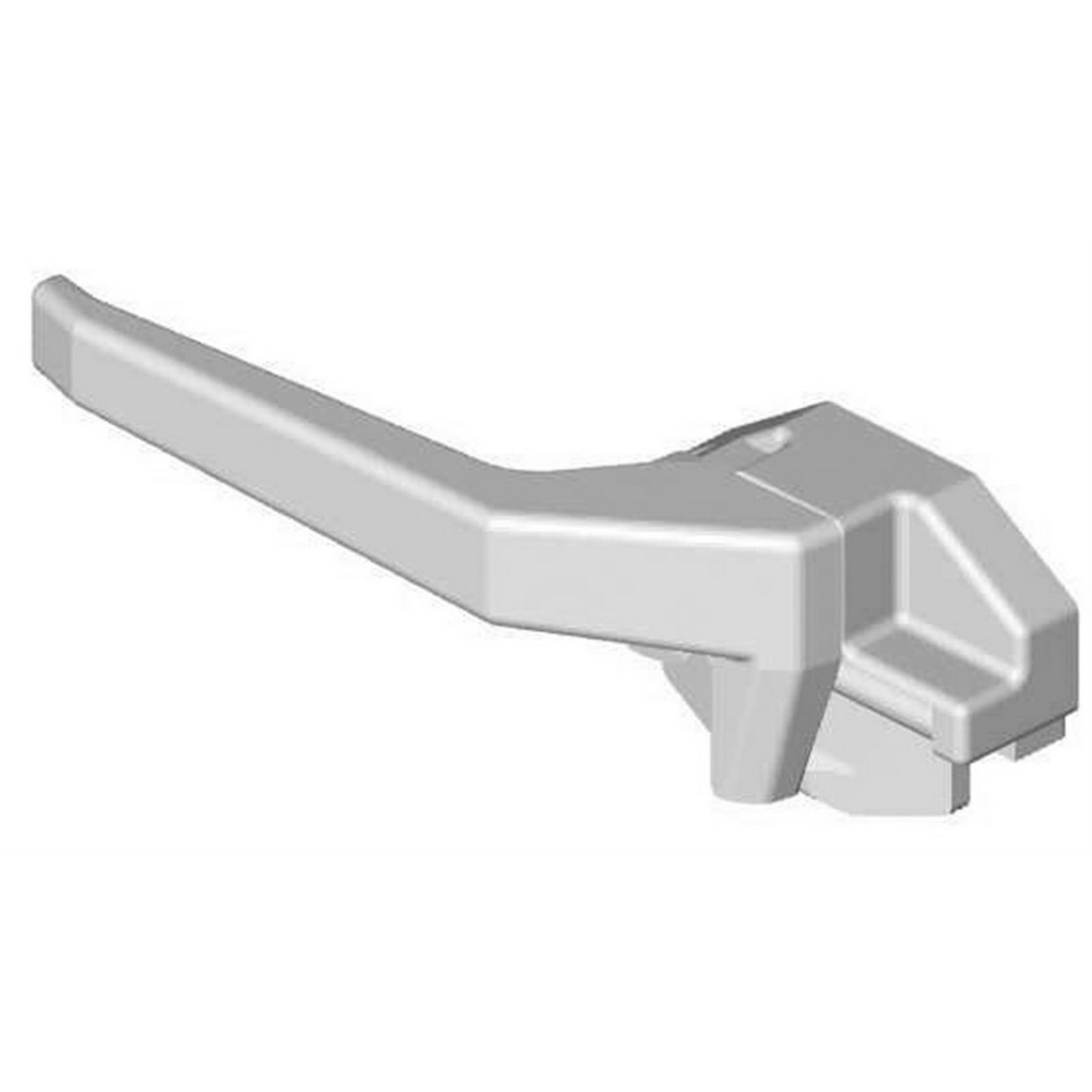 Securicraft Left Hand High Profile - Sub Fix Wedgeless Window Handle 93mm Aluminum Frame Black MC431B Securicraft Left Hand High Profile - Sub Fix Wedgeless Window Handle 93mm Aluminum Frame Black MC431B