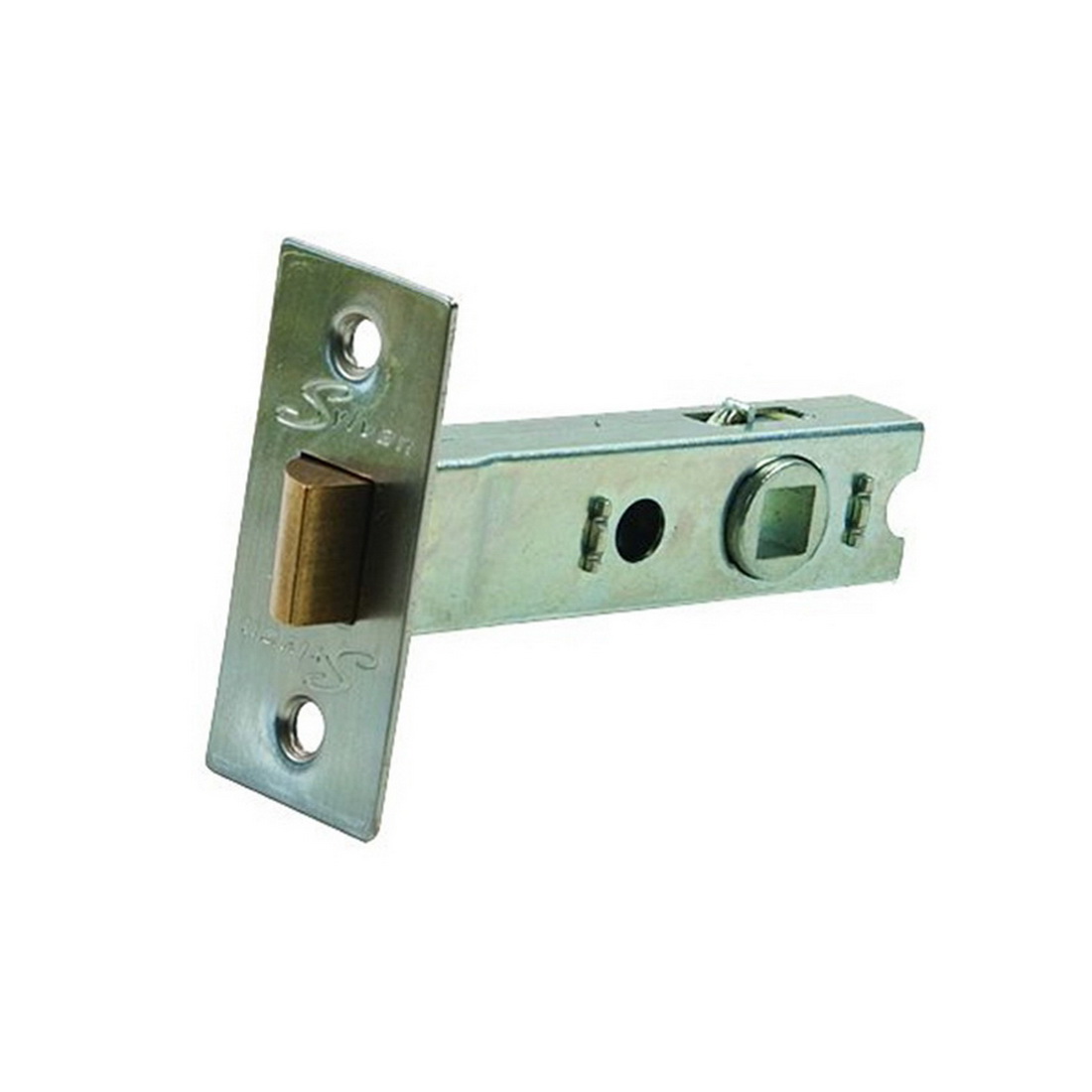 Tubular Mortice Latch 60mm 7.6 x 7.6mm Spindle Satin Nickel Plate MLS60.SNP Tubular Mortice Latch 60mm 7.6 x 7.6mm Spindle Satin Nickel Plate MLS60.SNP