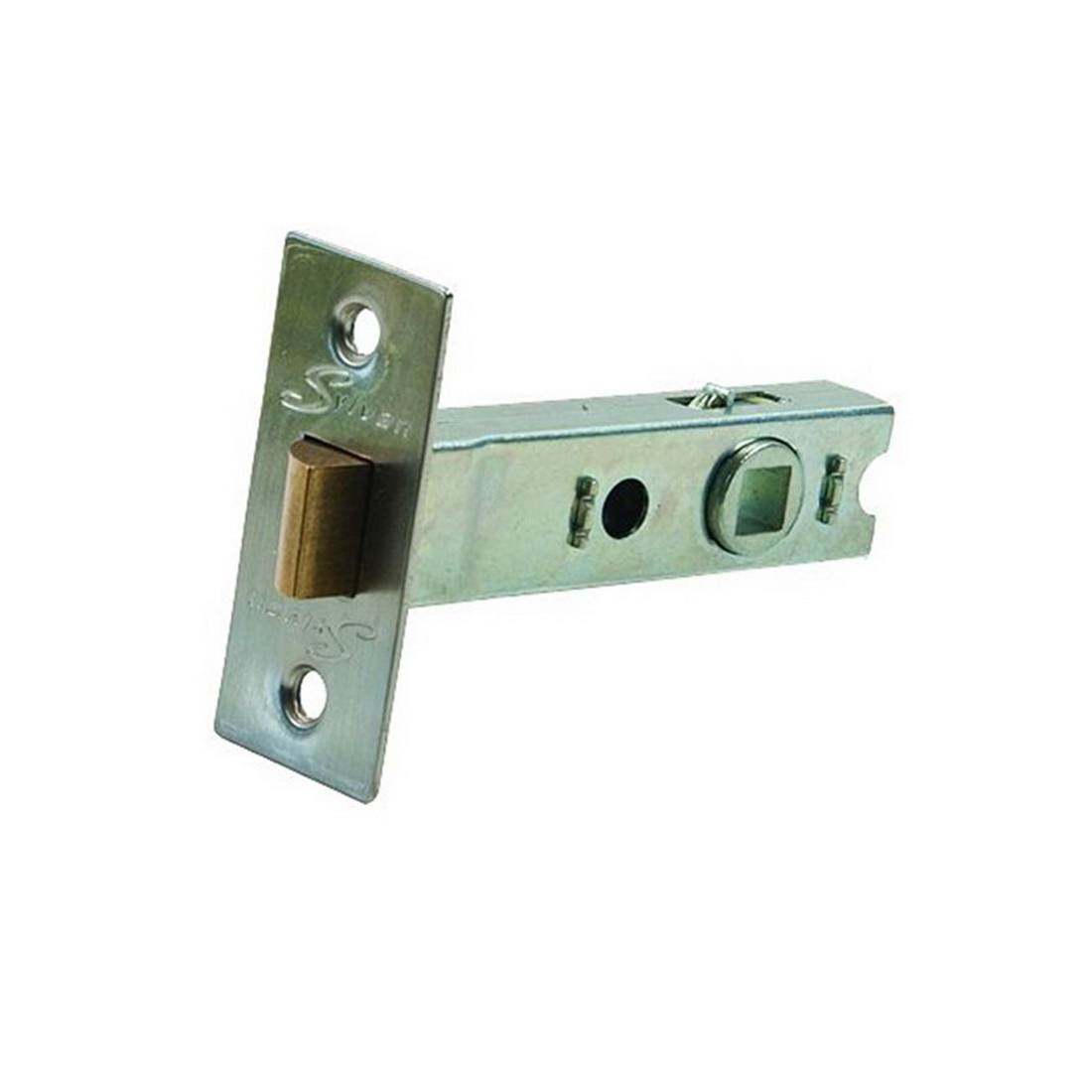 Tubular Mortice Latch 70mm 7.6 x 7.6mm Spindle Satin Nickel Plate MLS70.SNP Tubular Mortice Latch 70mm 7.6 x 7.6mm Spindle Satin Nickel Plate MLS70.SNP