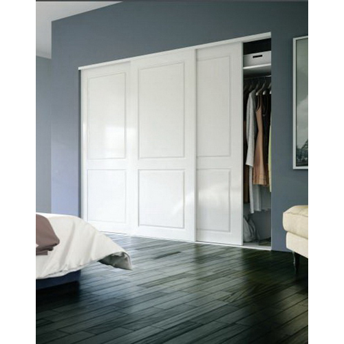 Wardrobe Roll 50 3-Panel Straight Sliding Bottom Rolling Door Set 2400mm 50kg Aluminum Sill Clear Anodised SFHWR50-24/3CA Wardrobe Roll 50 3-Panel Straight Sliding Bottom Rolling Door Set 2400mm 50kg Aluminum Sill Clear Anodised SFHWR50-24/3CA