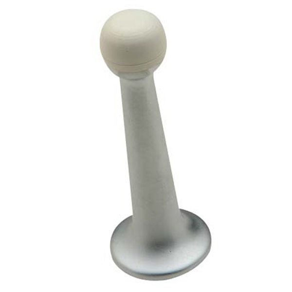 434 Model Wall Mount Round Post Door Stop Satin Chrome 434 Model Wall Mount Round Post Door Stop Satin Chrome