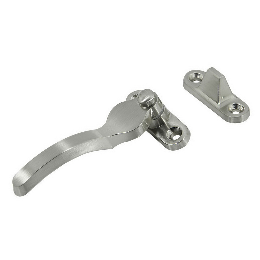 Wedge Window Fastener Satin Nickel Wedge Window Fastener Satin Nickel