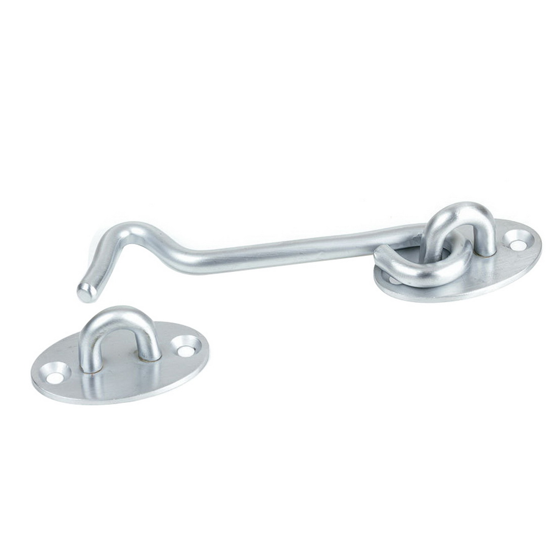 125mm Cabin Hook Brass Satin Chrome 125mm Cabin Hook Brass Satin Chrome