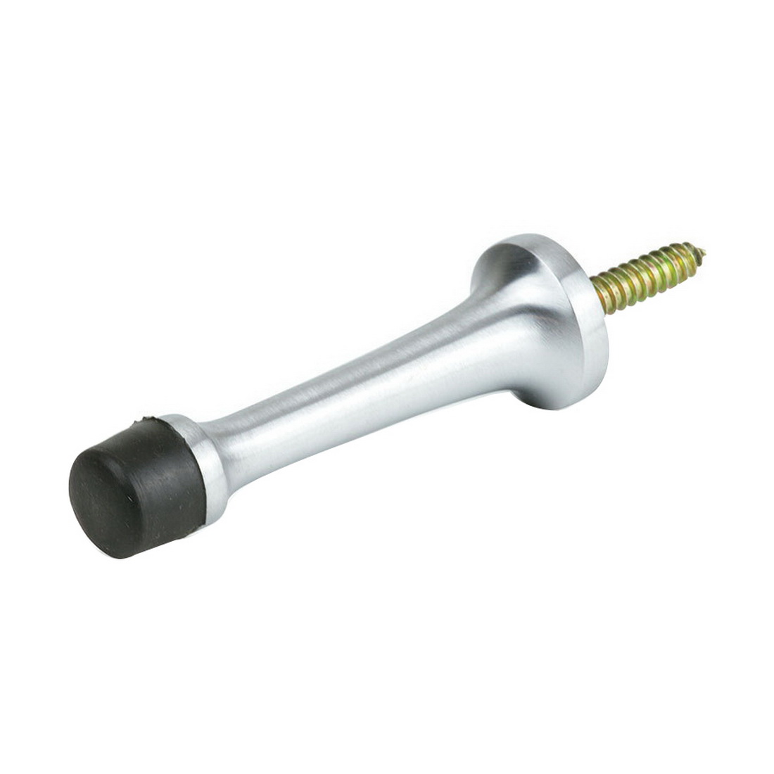 Wall Mount with Lag Screw Door Stop Satin Chrome Wall Mount with Lag Screw Door Stop Satin Chrome