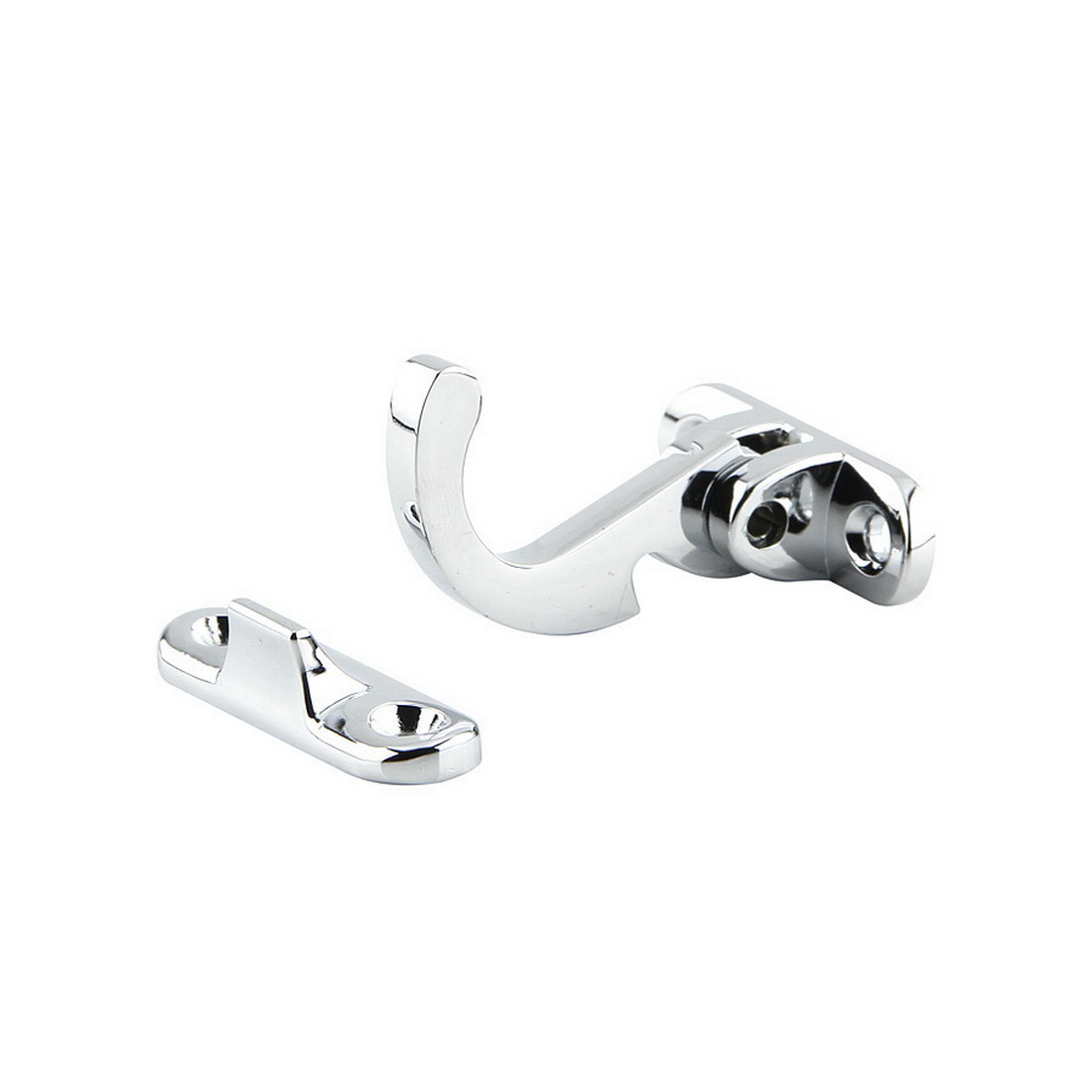 60 x 46 x 34mm Spring Catch Spur Fastener Chrome 60 x 46 x 34mm Spring Catch Spur Fastener Chrome