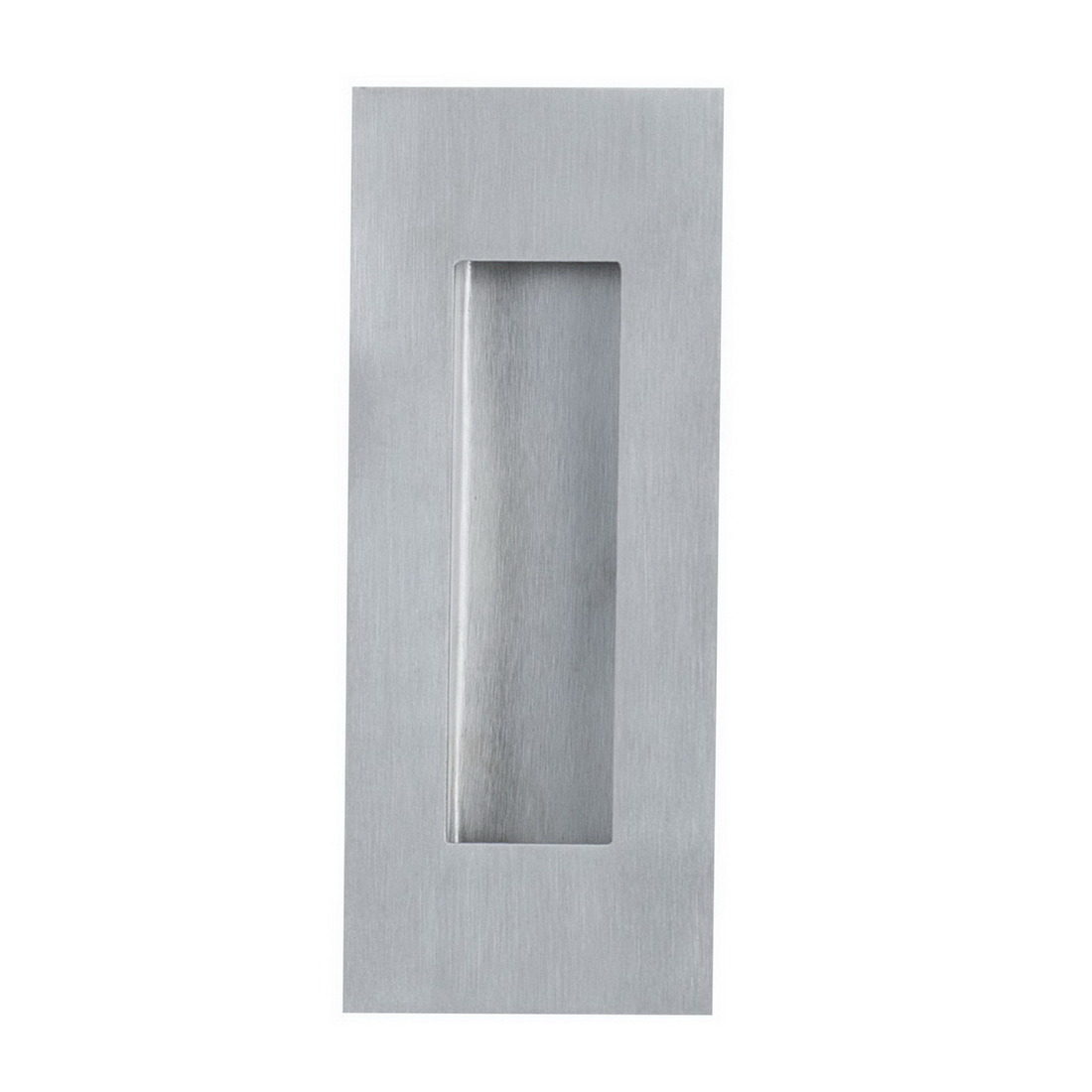 Rectangular Conceled Fix Flush Pull 120 x 40 x 12mm Brushed Stainless Steel 981120SS Rectangular Conceled Fix Flush Pull 120 x 40 x 12mm Brushed Stainless Steel 981120SS