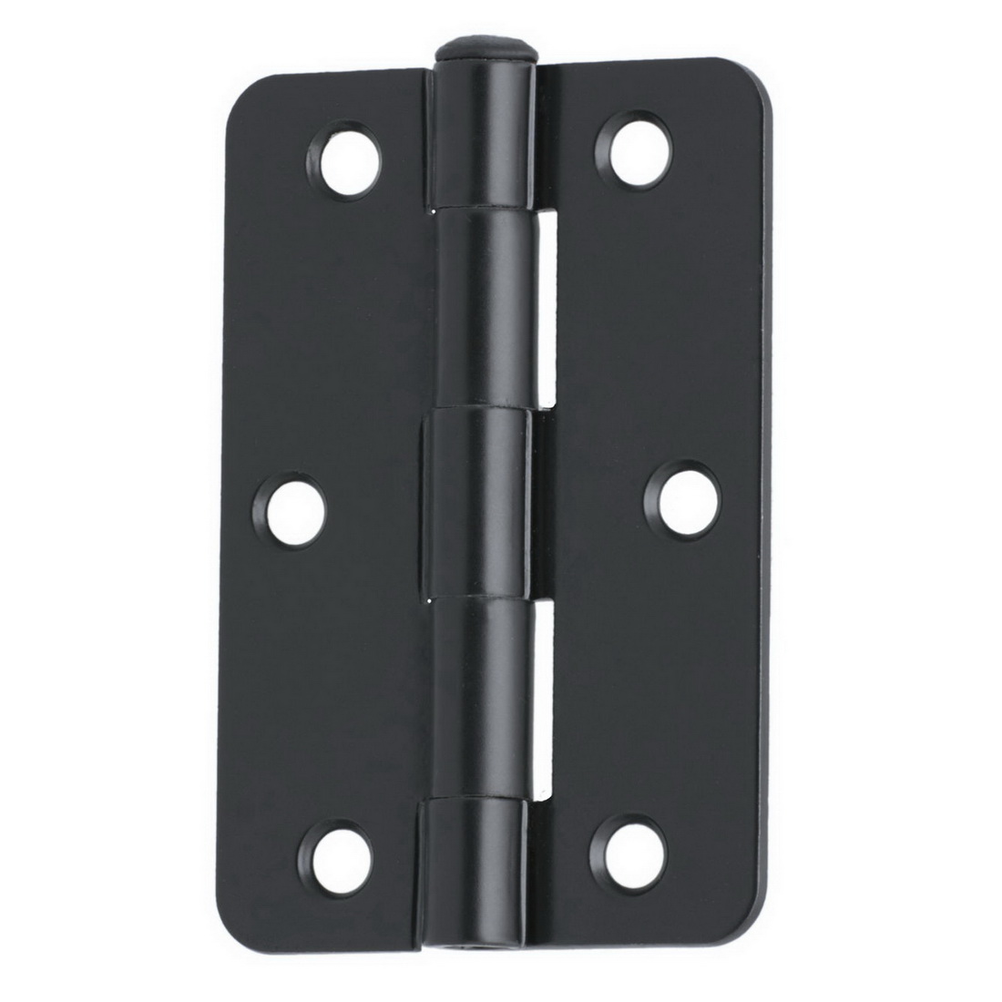 Radius Edge Hinge 60mm x 90mm x 2mm Steel Satin Chrome Radius Edge Hinge 60mm x 90mm x 2mm Steel Satin Chrome