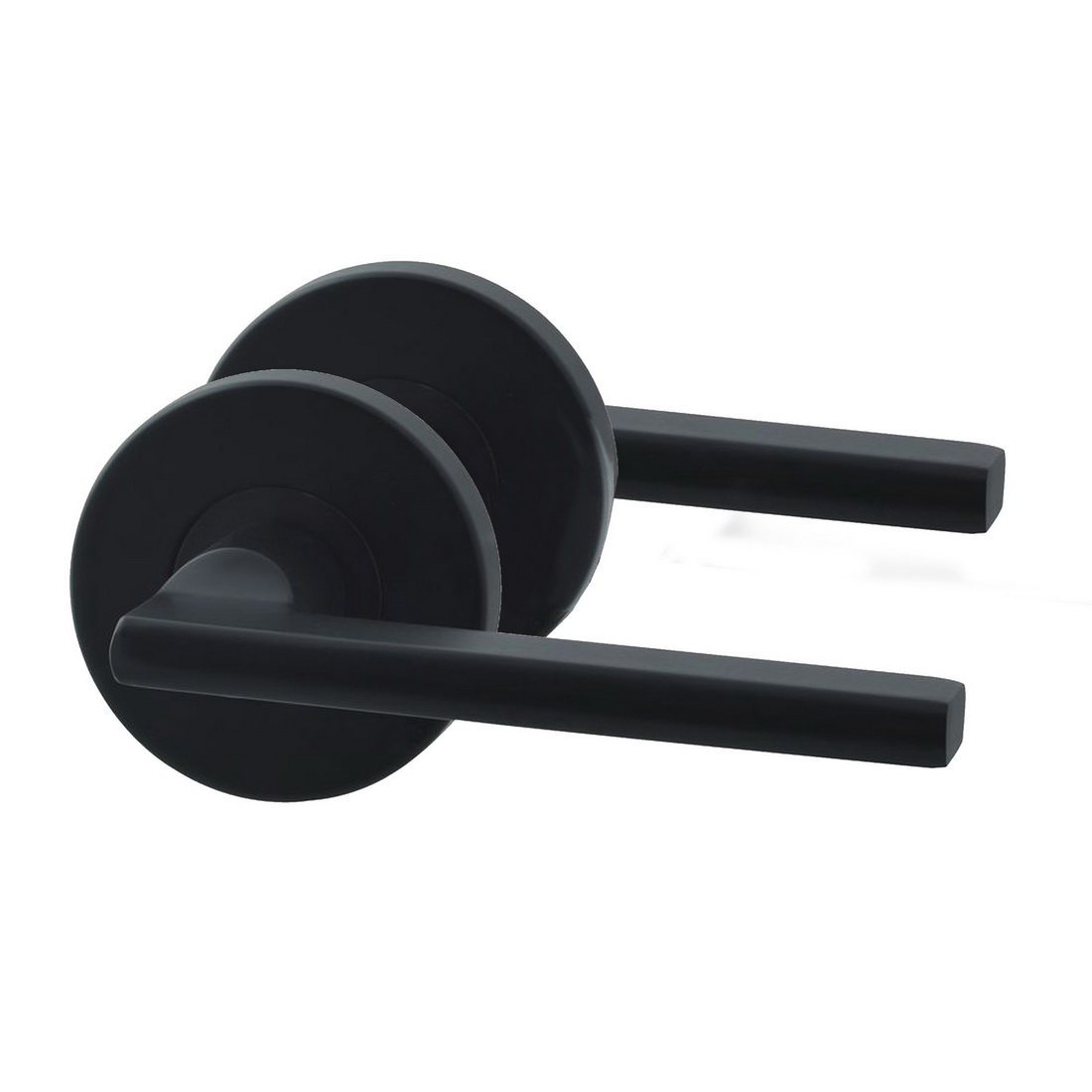 S Range Sara Passage Lever Set Black S Range Sara Passage Lever Set Black