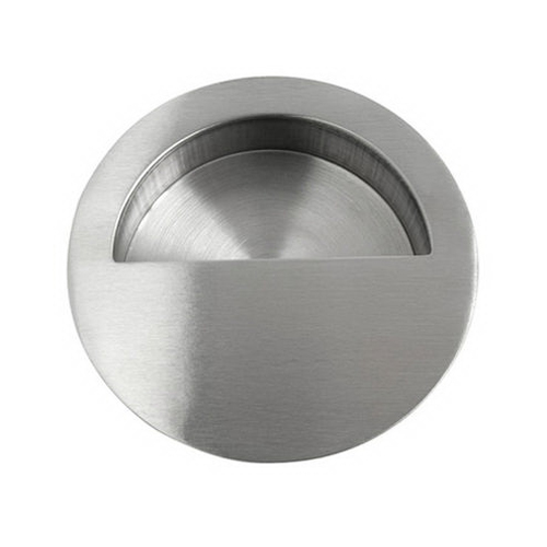Round Flush Finger Pull 90mm Stainless Steel 745SS90 Round Flush Finger Pull 90mm Stainless Steel 745SS90