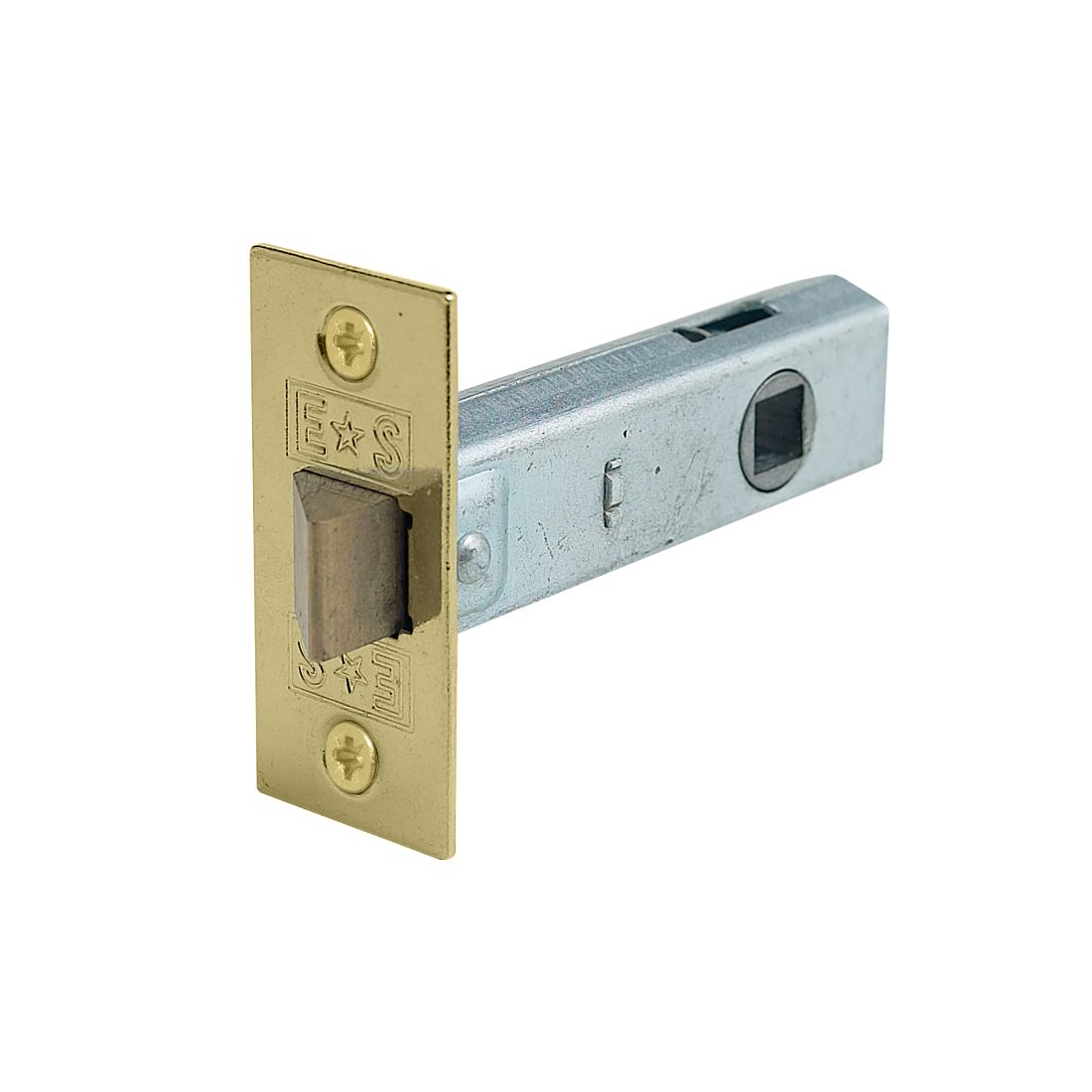 57mm Tubular Latch 76mm Case Polished Brass 57mm Tubular Latch 76mm Case Polished Brass