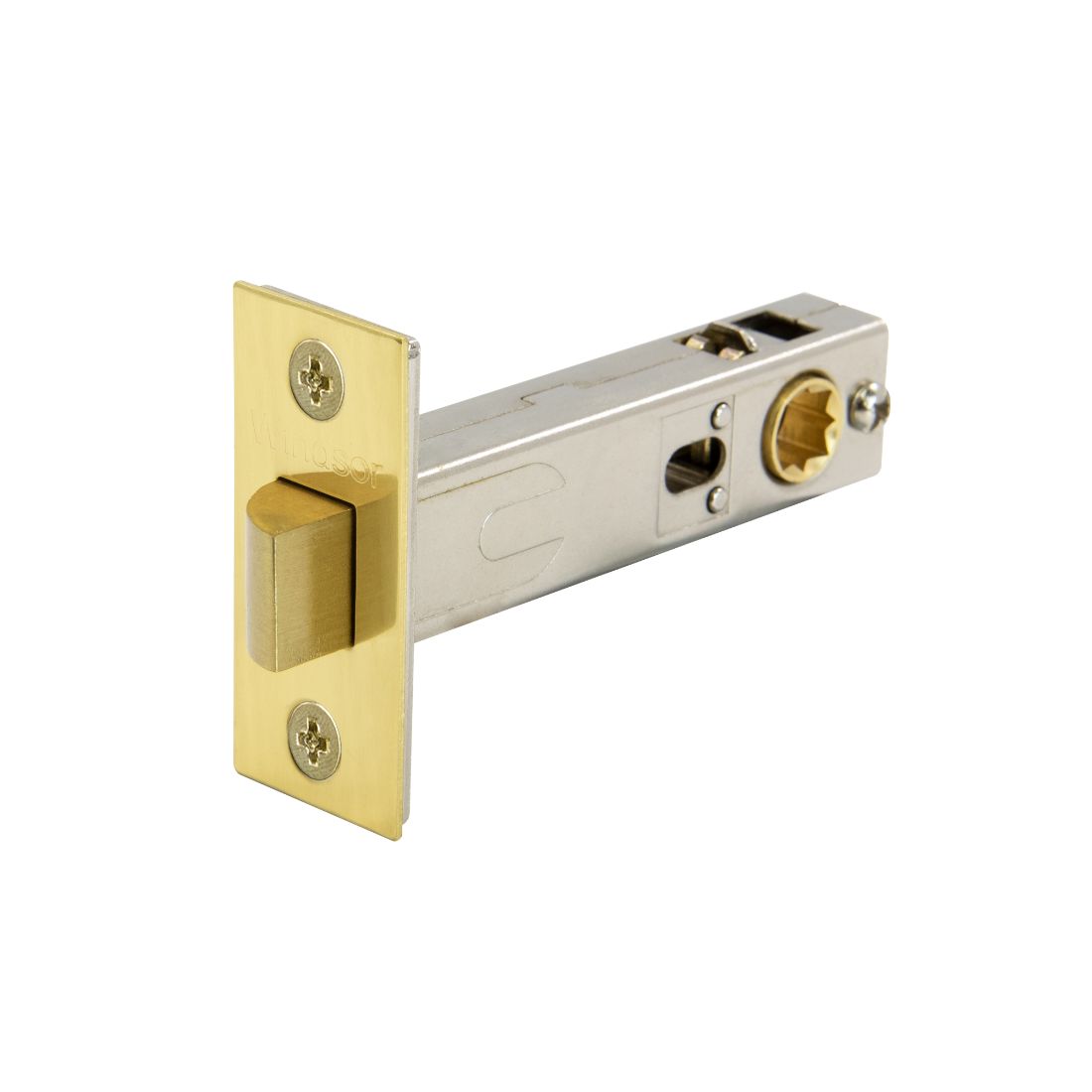 70mm Tubular Latch 92mm Case Polished Brass 70mm Tubular Latch 92mm Case Polished Brass
