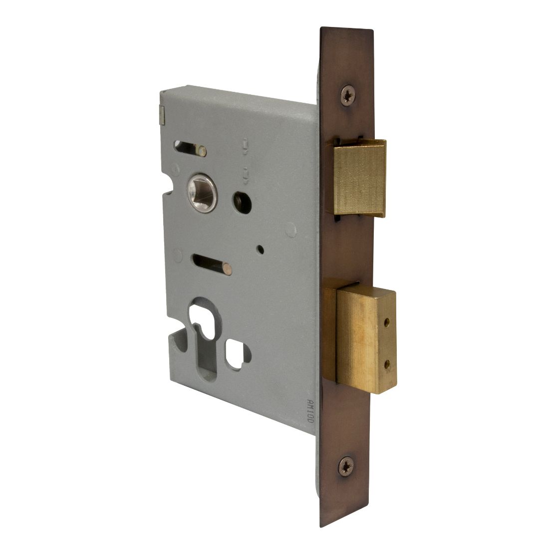 57mm Euro Mortice Lock 78mm Case Antique Bronze 57mm Euro Mortice Lock 78mm Case Antique Bronze