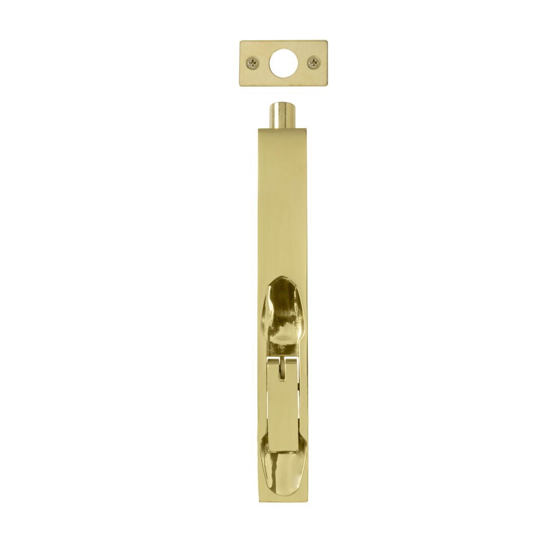 Flush Bolt 20 x 152mm Polished Brass Flush Bolt 20 x 152mm Polished Brass