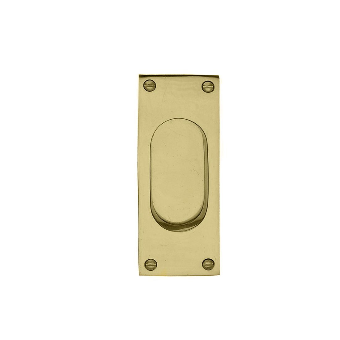 125 x 45mm Flushpull Polished Brass 125 x 45mm Flushpull Polished Brass