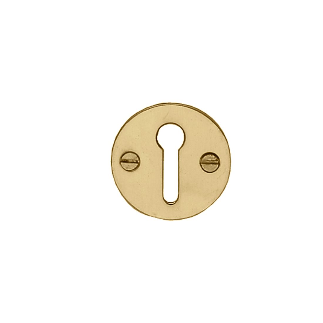 Escutcheon Uncovered Polished Brass Escutcheon Uncovered Polished Brass