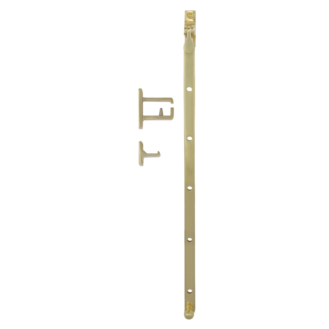 Casement Stay 350mm Polished Brass 5184-PB Casement Stay 350mm Polished Brass 5184-PB