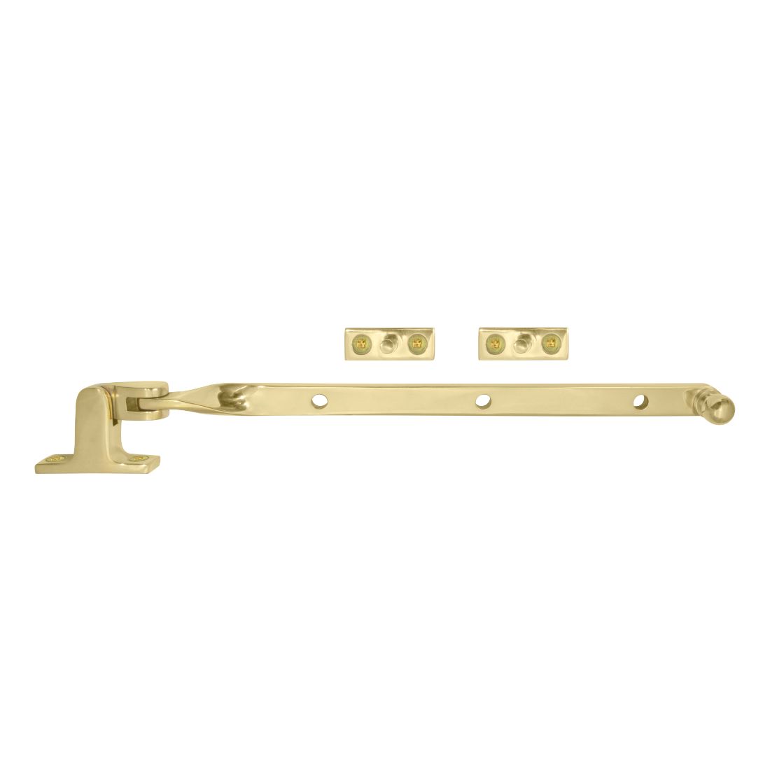 Fanlight Stay 250mm Polished Brass 5185-PB Fanlight Stay 250mm Polished Brass 5185-PB